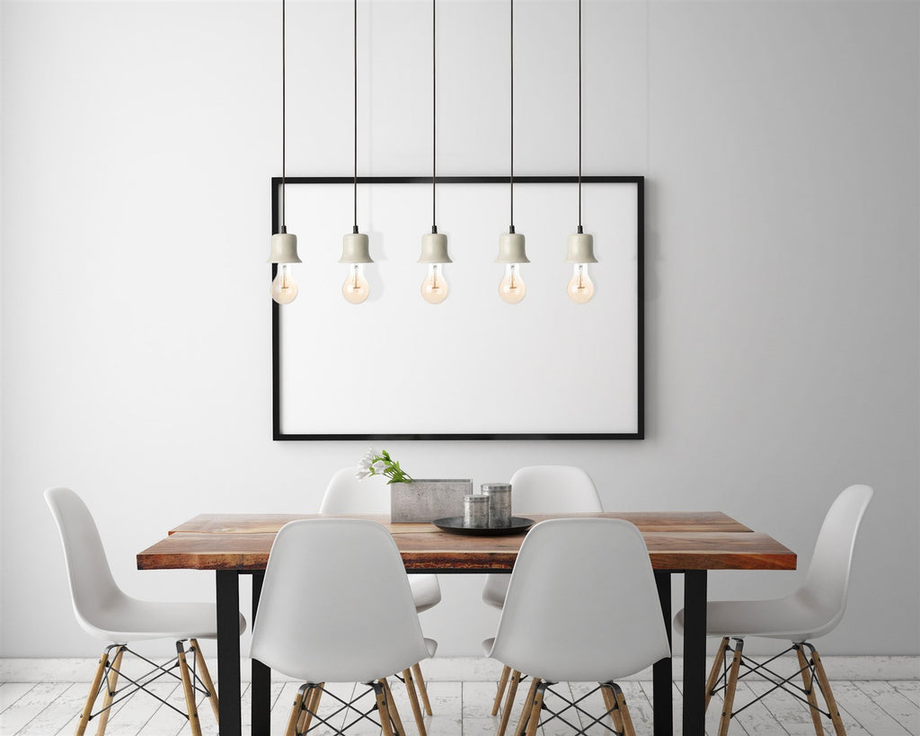 Hängelampe Marmorella I