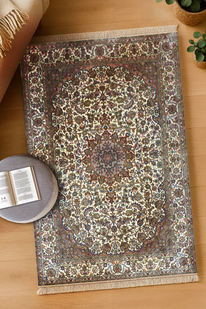 Kashan 12489 Multi 125cm x 182cm (B.No. 219)