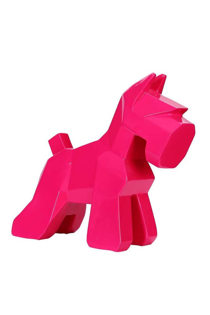 Skulptur Schnauzer 11-J Pink