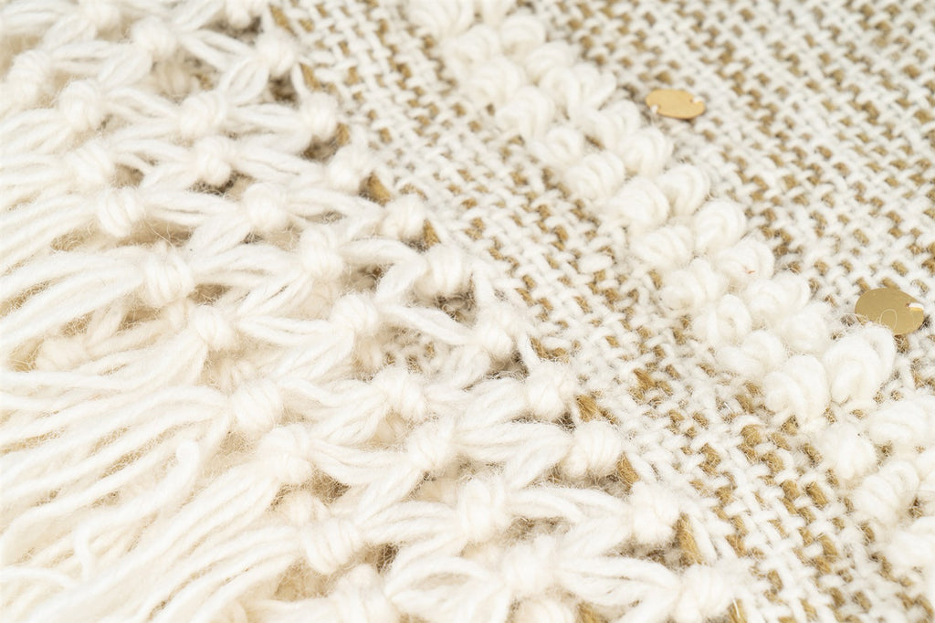 Decke Bohist 400 Creme / Khaki