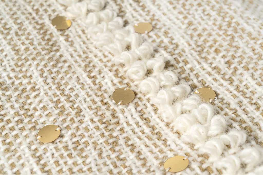 Decke Bohist 400 Creme / Khaki