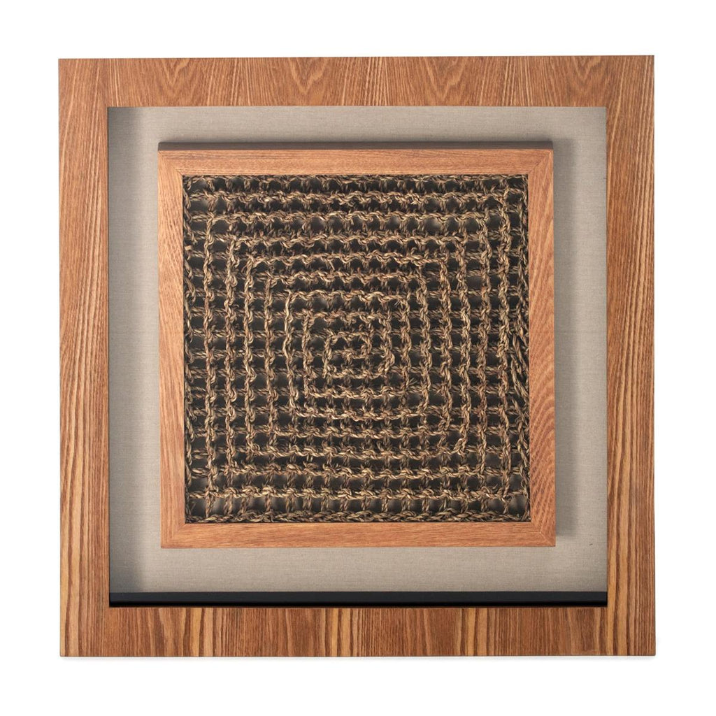 Bild Holzkunst Quadrat 60x60 II WON220