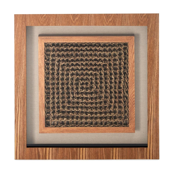Bild Holzkunst Quadrat 60x60 II WON220