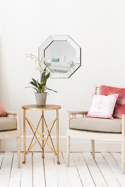 Wandspiegel Kronos 100 Silber