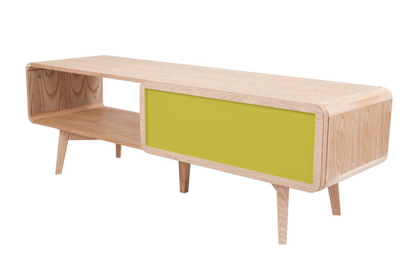 TV-Tisch Avery II Esche / Grün