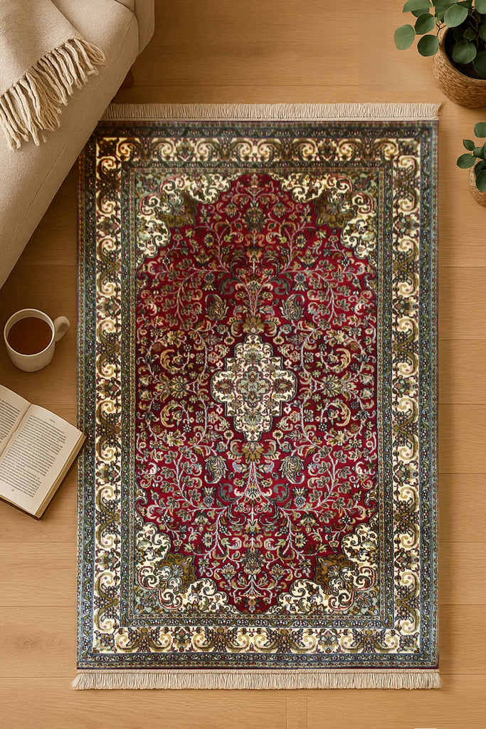 Kashan 5049 Multi 93cm x 158cm (B.No. 82)